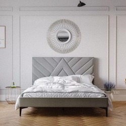 Paloma Velvet Fabric Bed Frame
