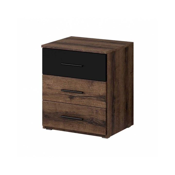Betty Bedside Table with Drawers Oak | J&B Furniture