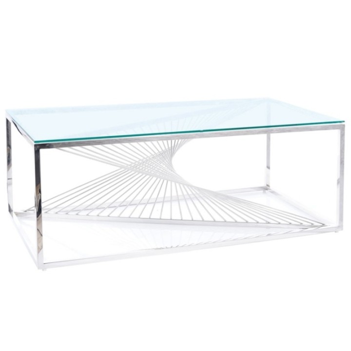 Amy A  Glass Coffee Table | J&B Furniture