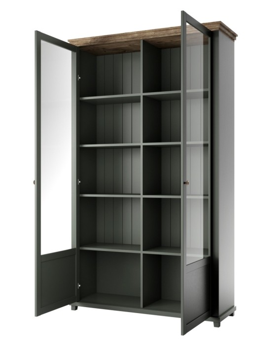Eva 2 Door Display cabinet - J&B Furniture