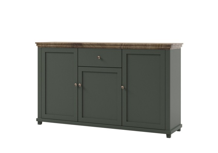 Eva 3 Door 1 Drawer Sideboard - J&B Furniture