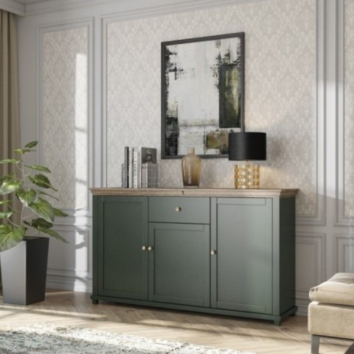 Eva 3 Door 1 Drawer Sideboard - J&B Furniture