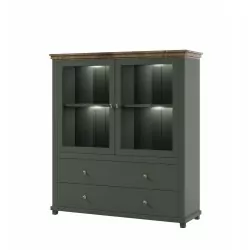Eva 2 Door 2 Drawer Display...