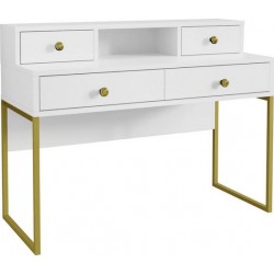 Cloe- 4 Drawer Desk- Colour...