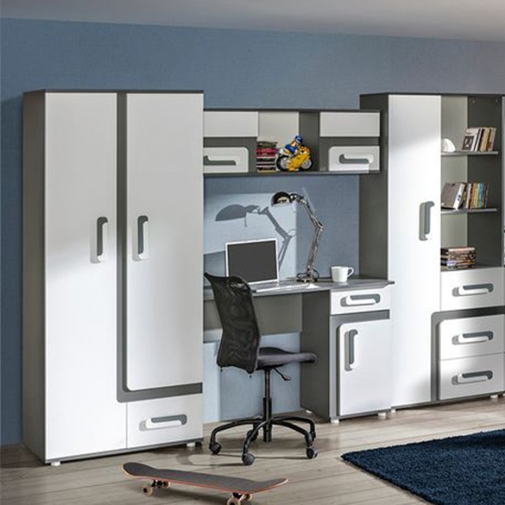 Tito 1 door 3 drawer Book Stand - J&B furinture