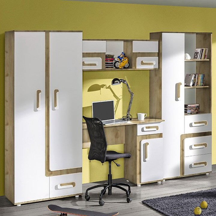 Tito Wall Shelf With Doors - J&B Furniture