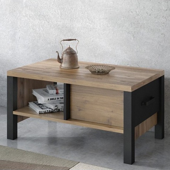 Ollie Coffee Table with Drawer - J&B Furniture