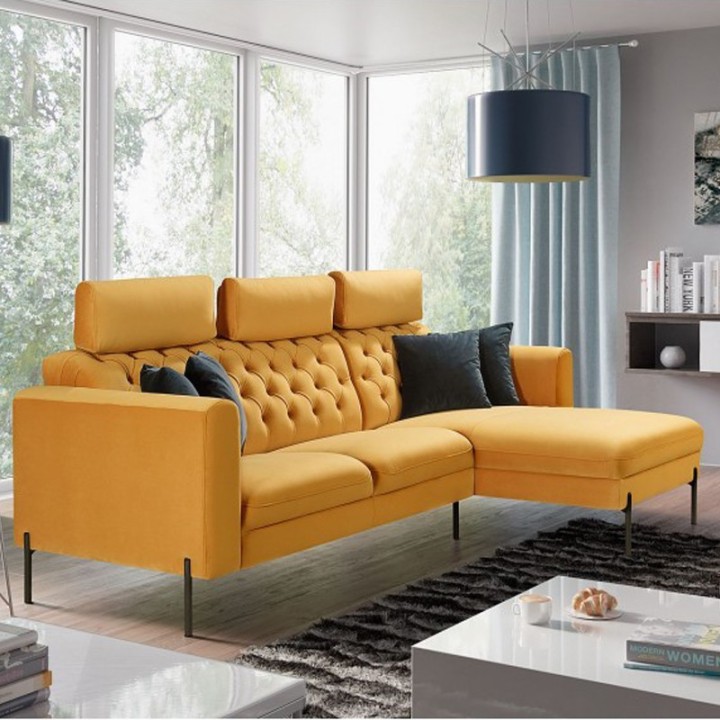 Leo Modular Chaise Sofa – Stylish & Customizable Design  J&B Furniture