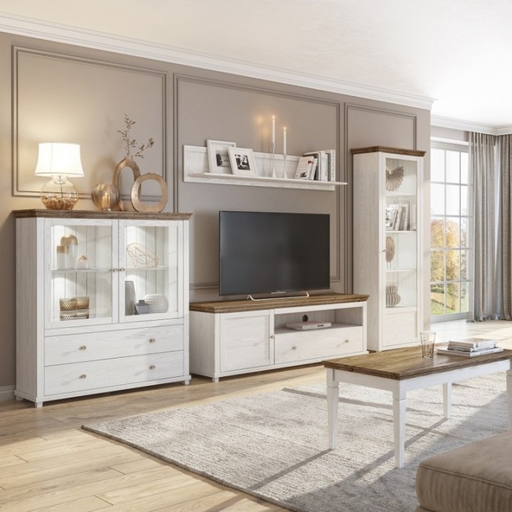 Eva Wall Shelf in Ireland – White Abisko Ash | J&B Furniture