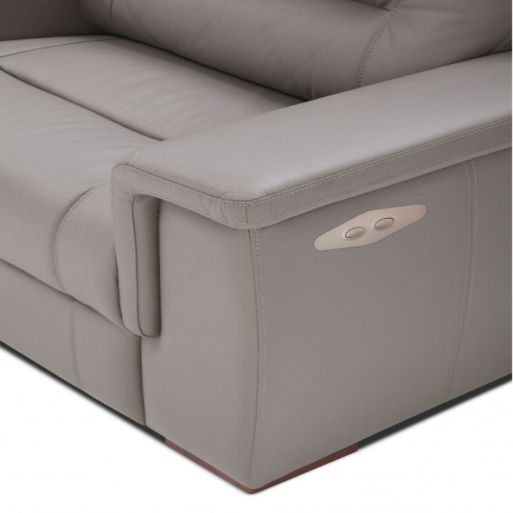 Corner Sofa Bed Recliner and Cooler –Leather | J&B Furniture