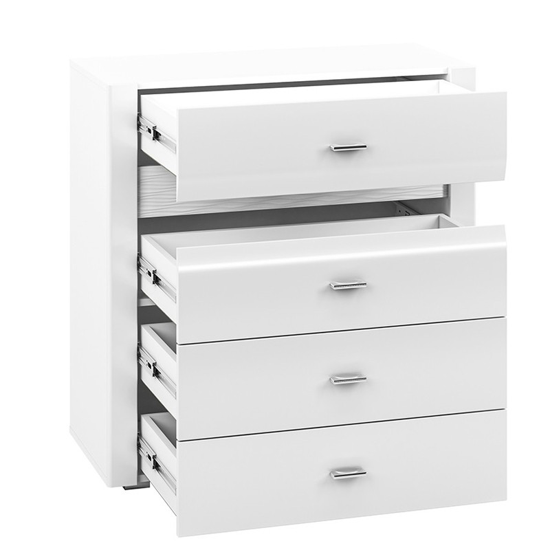 "White Chest of Drawers"