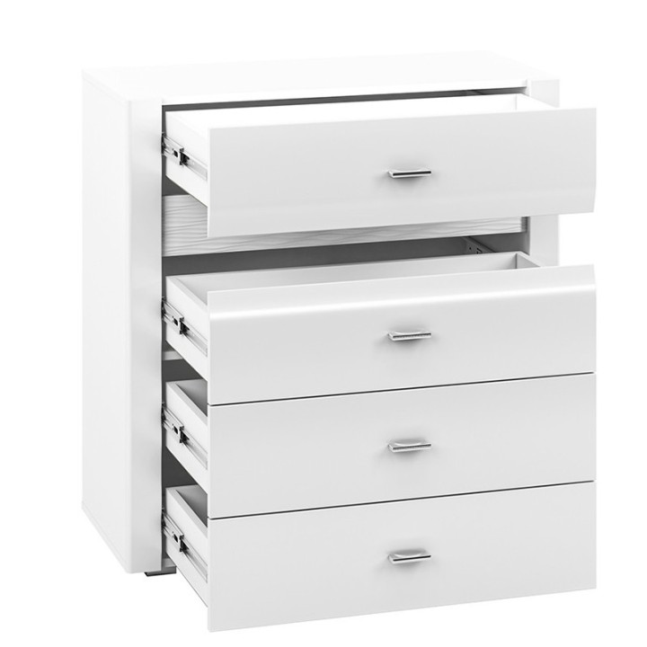"White Chest of Drawers"