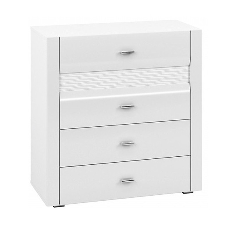 "White Chest of Drawers"