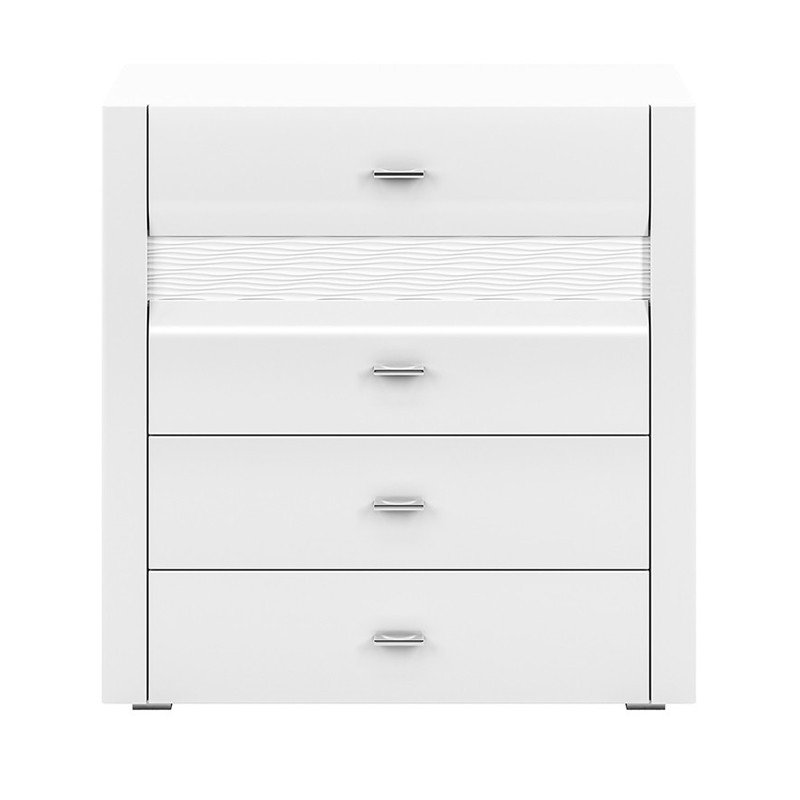"White Chest of Drawers"