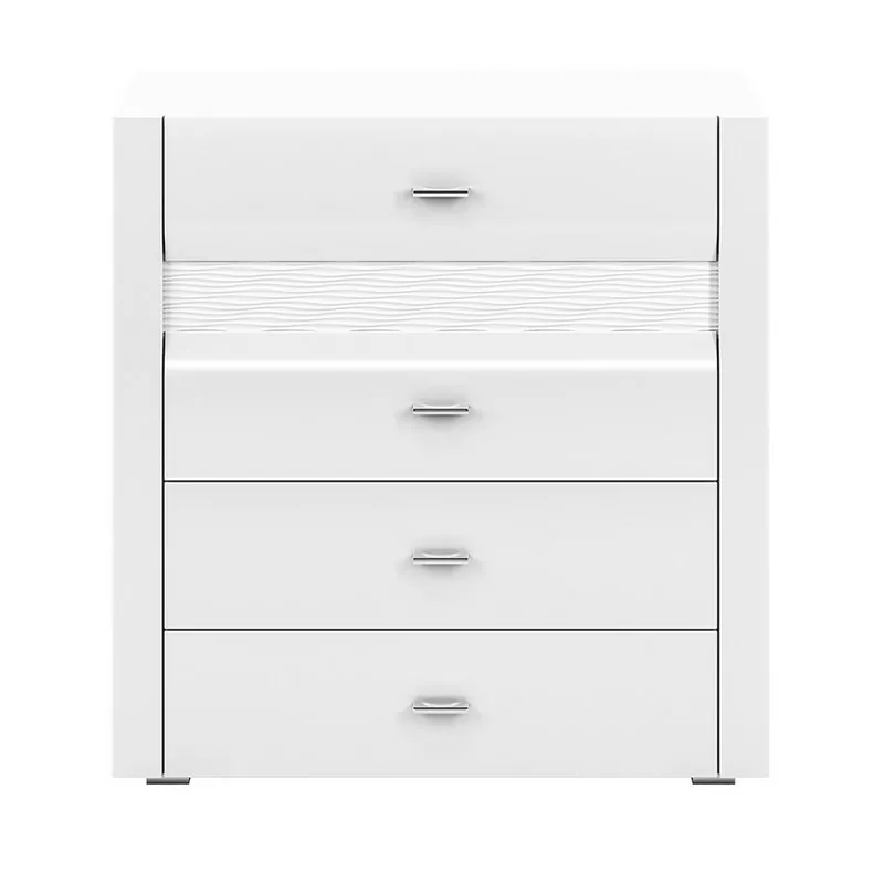 "White Chest of Drawers"