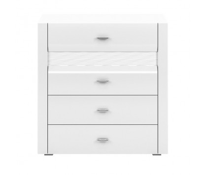 "White Chest of Drawers"