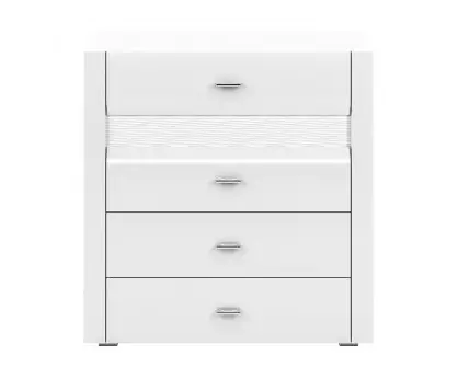 "White Chest of Drawers"