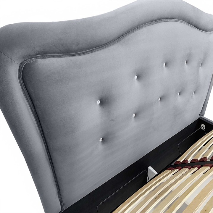 Ottoman bed in Grey