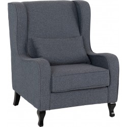 Sherborne Slate Blue Armchair