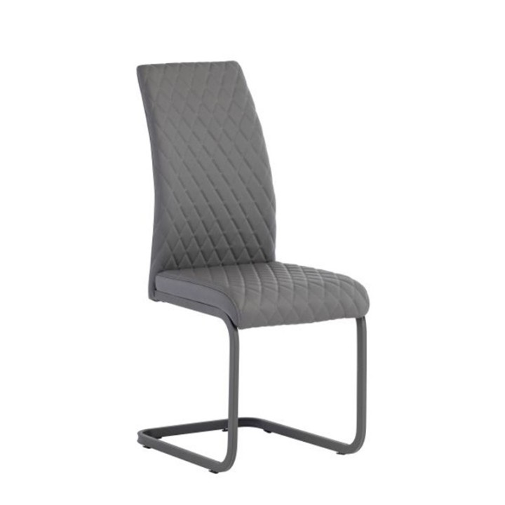 Hudson Dining Chair Grey – Cross Stitch | J&B Furniture