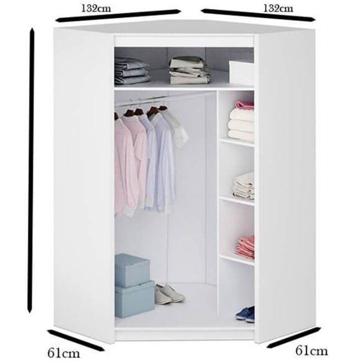 Vita Corner Sliding Wardrobe - J&B Furniture
