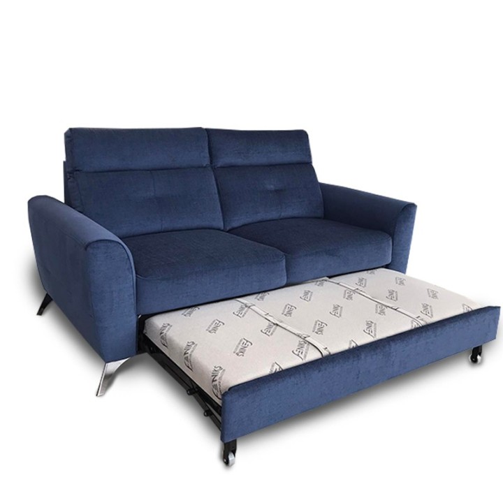 Loft Bespoke 2 Seater Sofa Bed in Royal blue| J&B Furniture