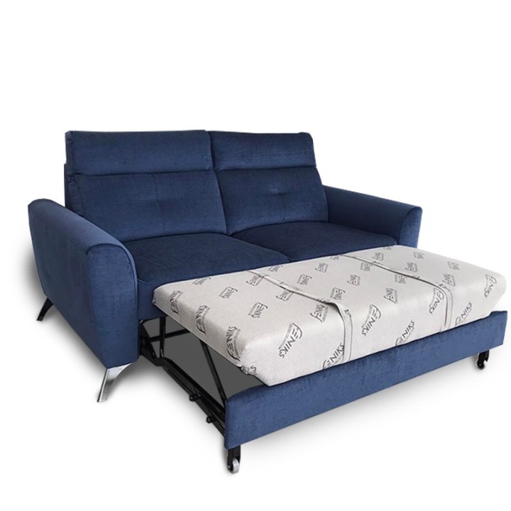 Loft Bespoke 2 Seater Sofa Bed in Royal blue| J&B Furniture