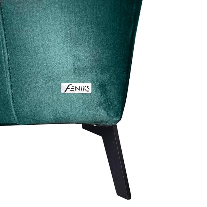 Benetto Armchair – Comfort Green Velvet | J&B Furniture
