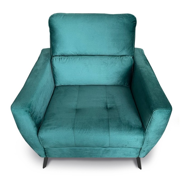 Benetto Armchair – Comfort Green Velvet | J&B Furniture