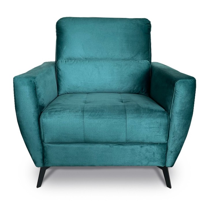 Benetto Armchair – Comfort Green Velvet | J&B Furniture