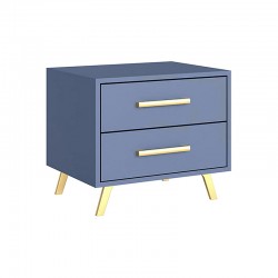 Ali Bedside Table with Drawers