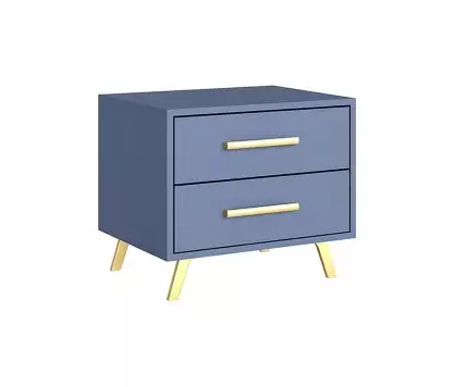 Ali Bedside Table with Drawers