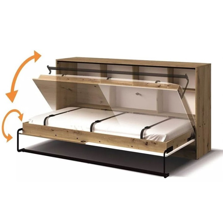 Neo Horizontal Single Wall Bed | J&B Furniture Ireland