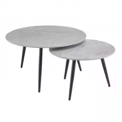 Round Coffee Table Set