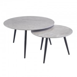 Luna Round Coffee Table Set