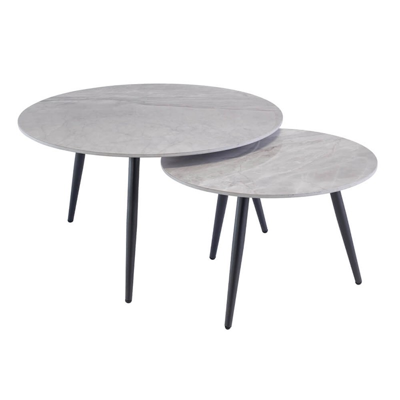 Round Coffee Table Set