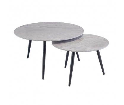 Luna Round Coffee Table Set