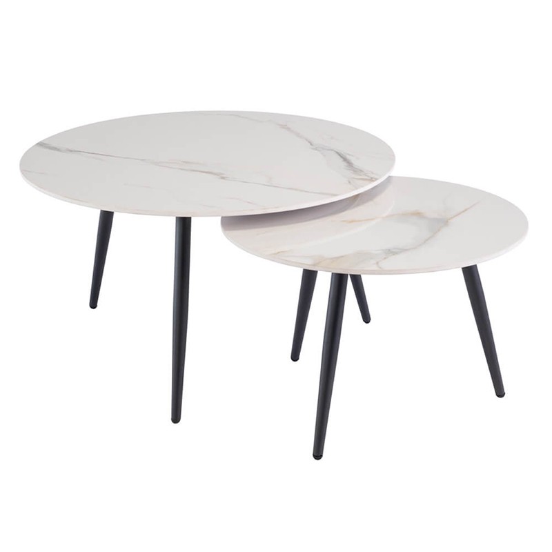 Round Coffee Table Set