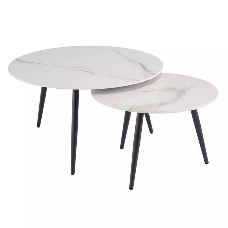 Round Coffee Table Set