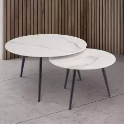 Round Coffee Table Set
