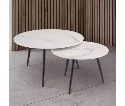 Round Coffee Table Set