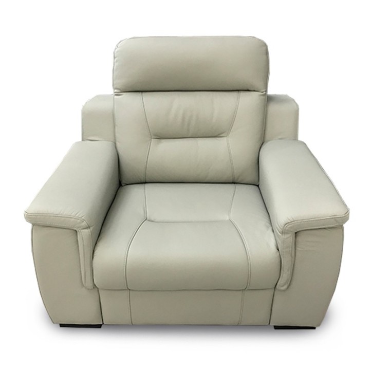 Motion Bespoke Armchair - Leather in Beige | J&B Furniture