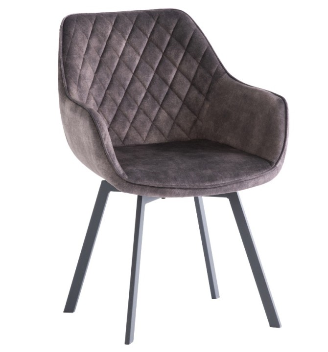 Dining Chair Viola Swivel Velvet  J&B Furniture