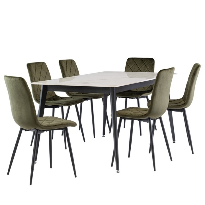 Ivy Dining Table Luxury Sintered Stone Dining | J&B Furniture