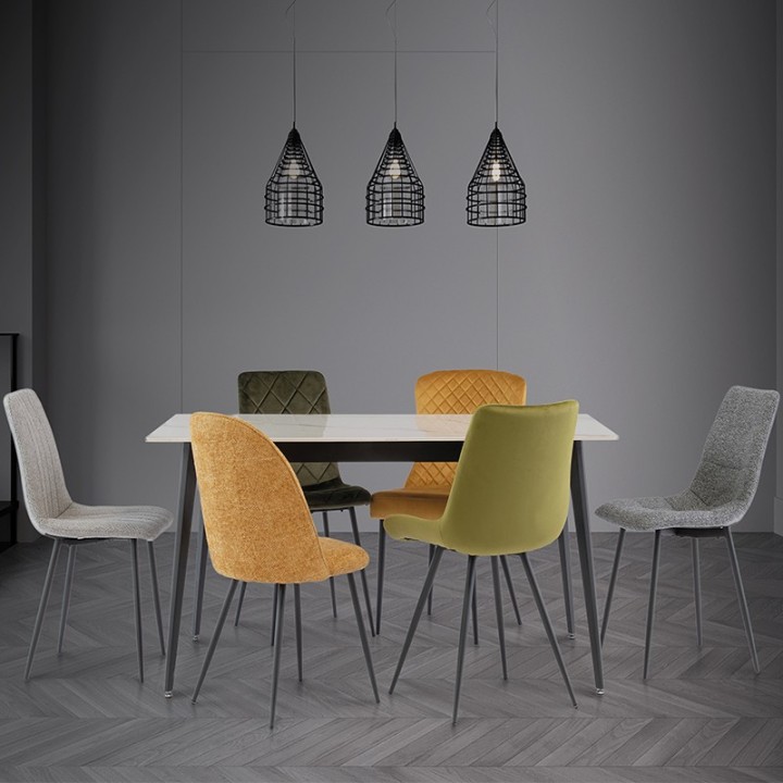 Ivy Dining Table Luxury Sintered Stone Dining | J&B Furniture