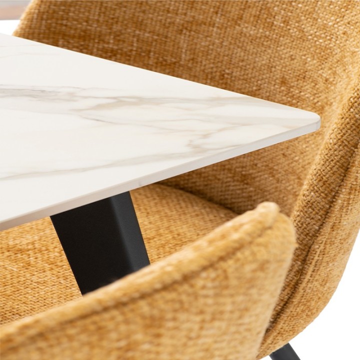 Ivy Dining Table Luxury Sintered Stone Dining | J&B Furniture