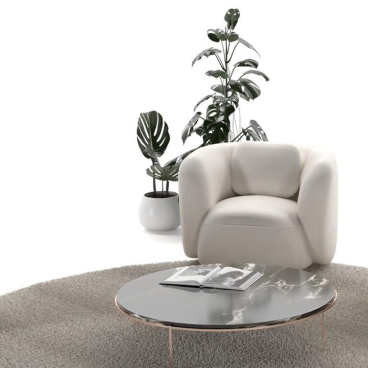 Domani Swivel Armchair - J&B Furniture