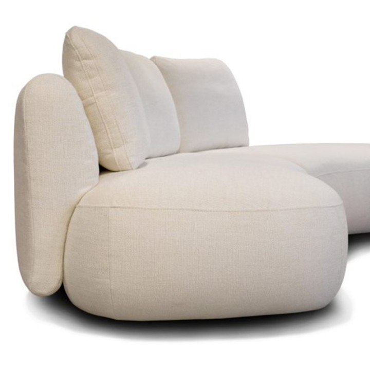 Domani Curved Sofa Elegant Modern Design - J&B Furniture