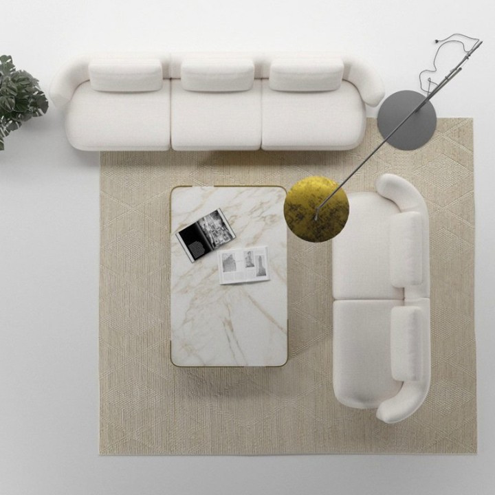 Domani Curved Sofa Elegant Modern Design - J&B Furniture