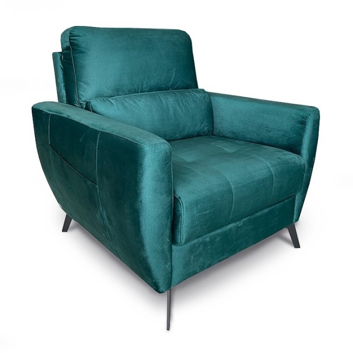 Benetto Armchair – Comfort Green Velvet | J&B Furniture